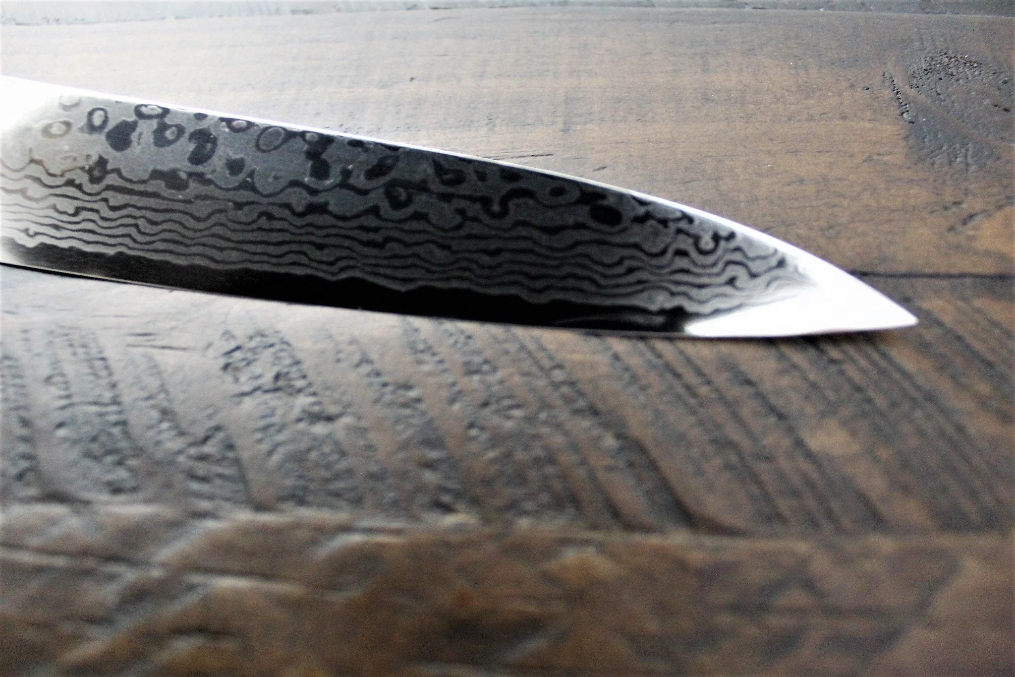 Sakai Takayuki Sujihiki Slicer Knife 240mm (9.4") Damascus 69 Layer -Ginga - Image 3