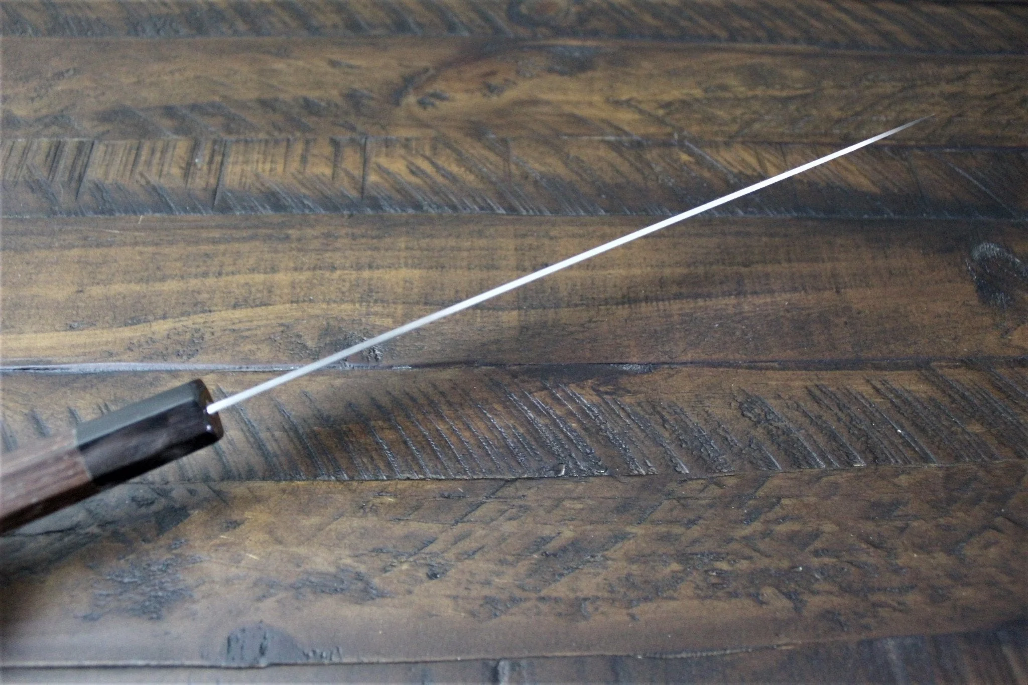 Sakai Takayuki Sujihiki Slicer Knife 240mm (9.4") Damascus 69 Layer -Ginga - Image 6