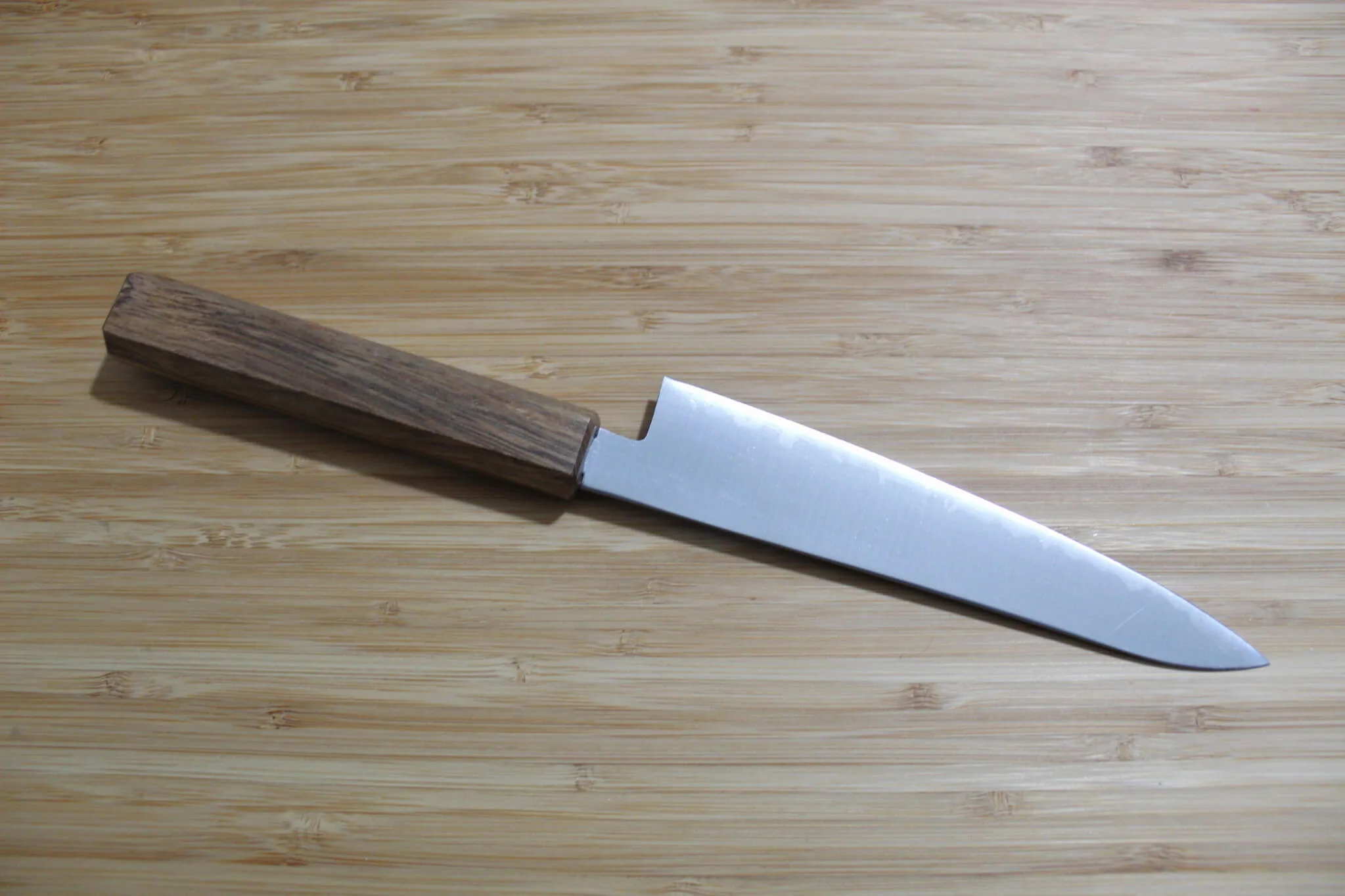 Takahashi Kusu SG2 Steel Petty with Oak Handle 150mm / 5.9" - Image 5