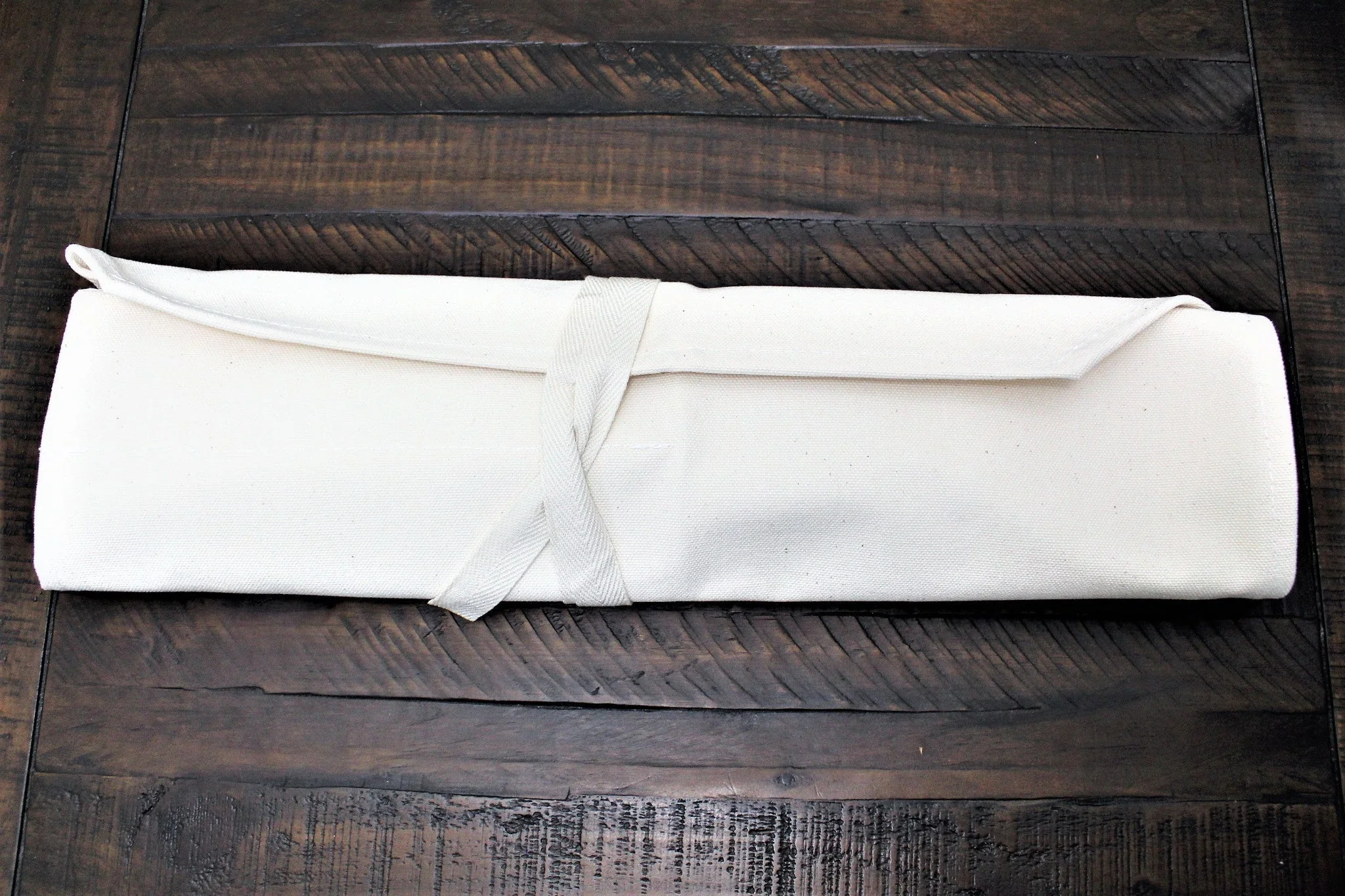 TOJIRO Canvas Knife Roll for 5 Knives F-359 - Image 5
