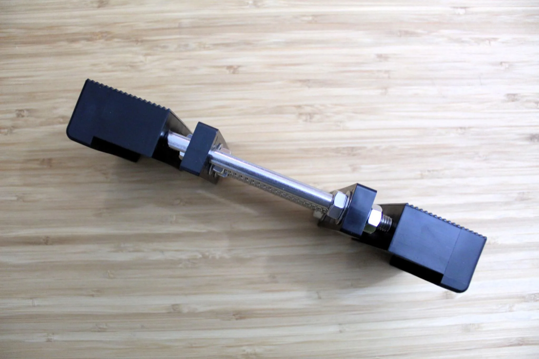 Whetstone / Sharpening Stone Holder with Adjustable Spring Loaded No-Slip Base Black - Image 6